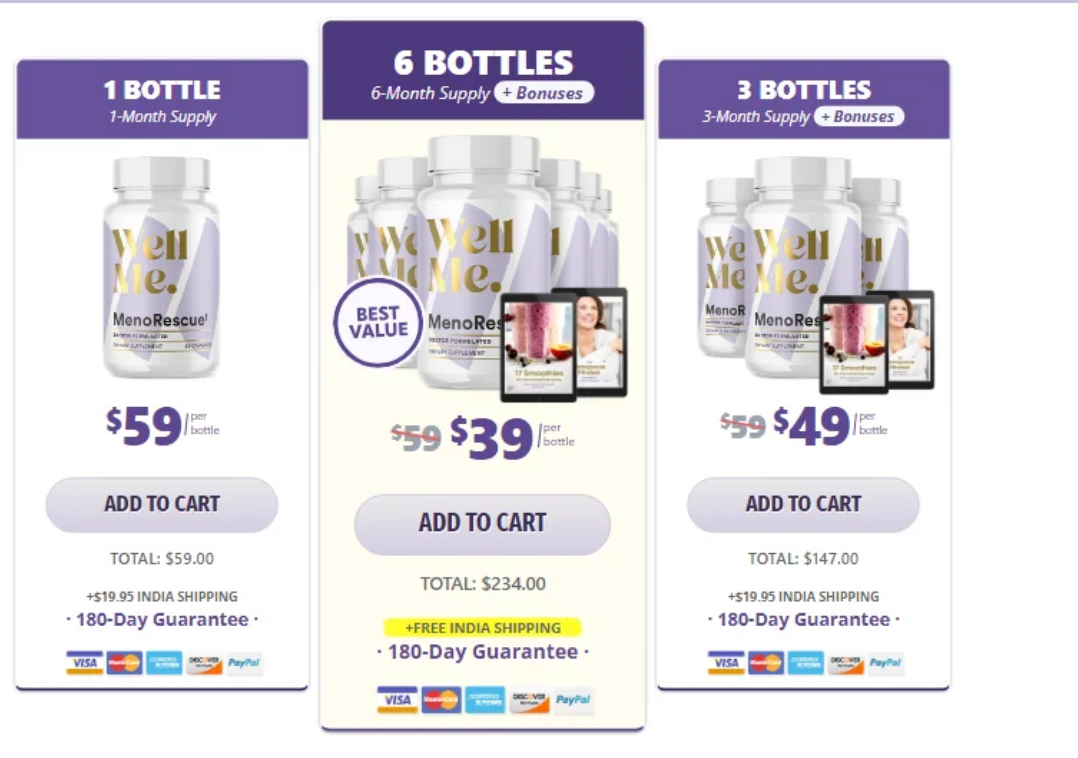 Menorescue  one bottle 